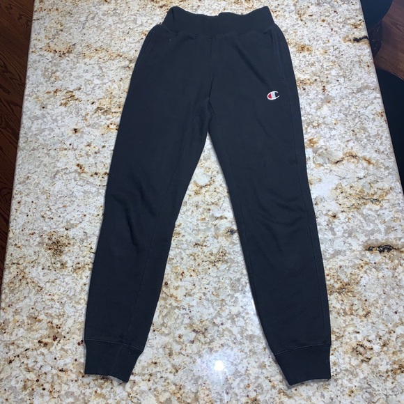 Champion Pants - Champion- Black Joggers